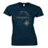 Blusa Geografia,feminina,baby Look,100% Algodão,estampada