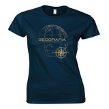Blusa Geografia feminina baby