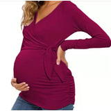 Blusa Gestante Amamentacao Trespasse
