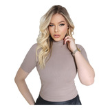 Blusa Gola Alta Ribana