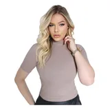 Blusa Gola Alta Ribana