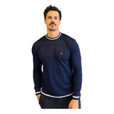 Blusa Gola Redonda Quadriculada