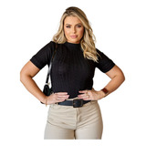 Blusa Gola Redonda Tranca