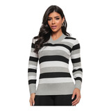 Blusa Gola V Sueter