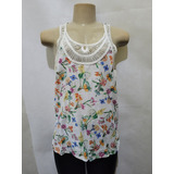 Blusa Hering Branca Florida