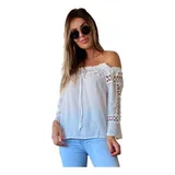 Blusa Importada China Renda