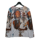 Blusa Indiana Masculina Manga
