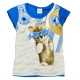 Blusa Infantil Cachorro Na
