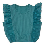 Blusa Infantil Cropped De