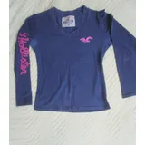 Blusa Infantil Hollister Algodao
