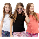 Blusa Infantil Menina Kit