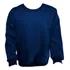Blusa Infantil Moletom Flanelado Marinho Com Punho Unissex