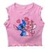 Blusa Infantil Regata Menina Regatinha Cropped Verão Promo