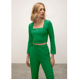 Blusa Iodice Decote Quadrado