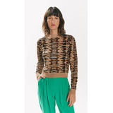 Blusa Iodice Decote Redondo