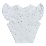 Blusa Juvenil Cropped Infantil