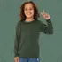 Blusa Juvenil Lãzinha Quentinha Manga Longa Casual
