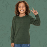 Blusa Juvenil Lazinha Quentinha