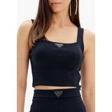 Blusa Lanca Perfume Cropped