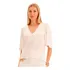 Blusa Lança Perfume Decote V Pr25 Off White Feminino