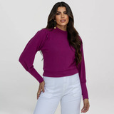 Blusa Lanzinha Manga Princesa