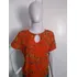 Blusa Laranja Estilo Indiana Hippie Tam G (em Ótimo Estado)