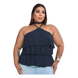 Blusa Lese Babados Camadas