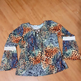 Blusa Linda Tipo Bata
