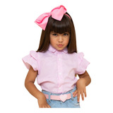 Blusa Listrada Infantil Menina