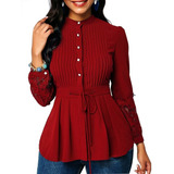 Blusa Longa Feminina Plus
