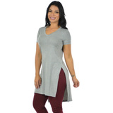 Blusa Longline Visco Fenomenal