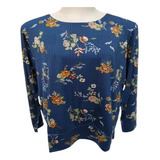 Blusa Malha Fria Manga