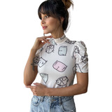 Blusa Manga Bufante E