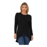 Blusa Manga Comprida Blusinha