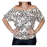 Blusa Manga Curta Bata