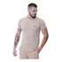 Blusa Manga Curta Bege Camiseta T-shirt Importada Original