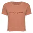 Blusa Manga Curta Com Bordado E Barra Em Rib