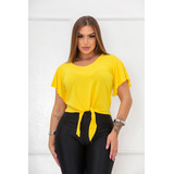 Blusa Manga Curta De