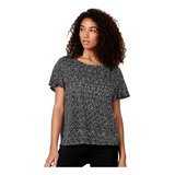 Blusa Manga Curta Feminina