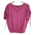 Blusa Manga Curta Lisa Estampada Roupa Moda Feminina