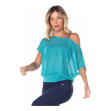 Blusa Manga Curta Off
