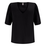 Blusa Manga Flare Ampla