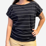 Blusa Manga Japonesa Dobrada