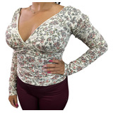 Blusa Manga Longa Com