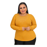 Blusa Manga Longa Com
