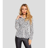 Blusa Manga Longa Estampada