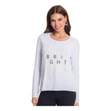 Blusa Manga Longa Estampada