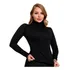 Blusa Manga Longa Feminina Cacharrel Térmica Gola Alta Luxo
