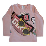 Blusa Manga Longa Infantil