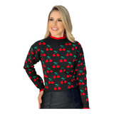Blusa Manga Longa Linda
